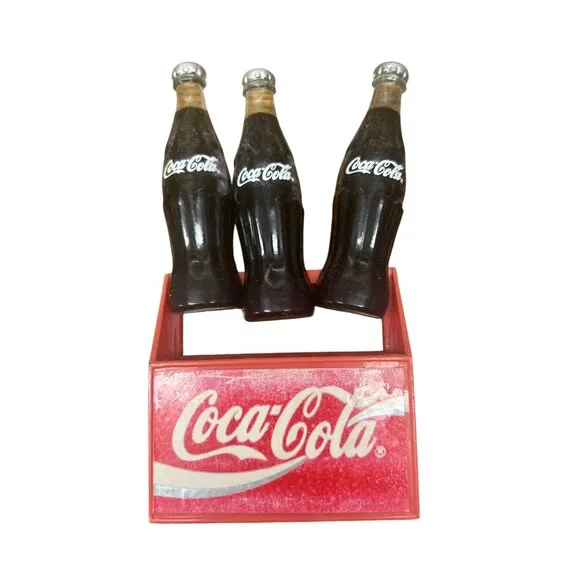 Mini Coca-Cola Collectible Bottles & Accessories Set - Picture 4 of 10
